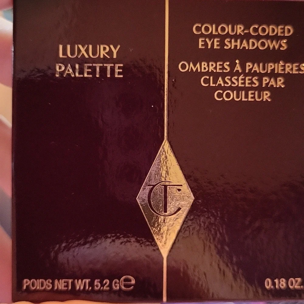 Charlotte Tilbury Color Coded Luxury Eyeshadow Palette: The Rock Chick, NIB